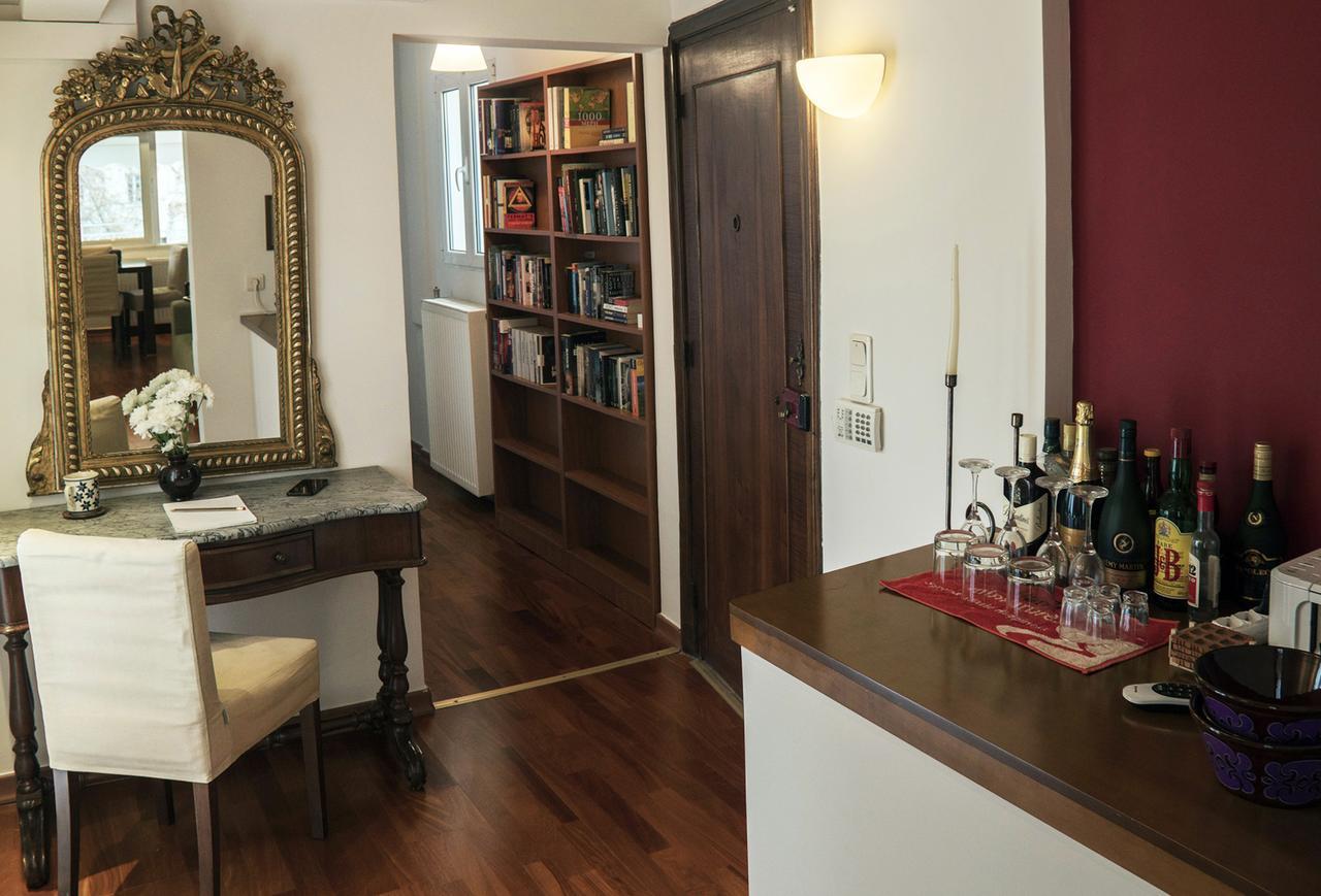 Penthouse in Kolonaki Apartment Athena Bagian luar foto